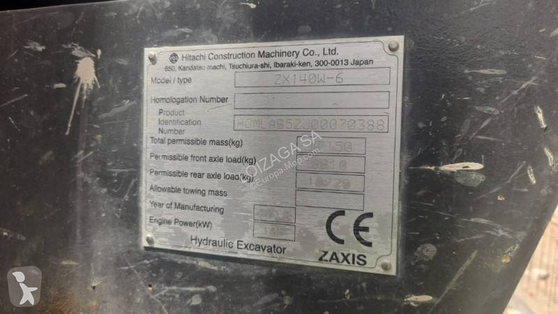 جرافة Hitachi ZX-140W-6