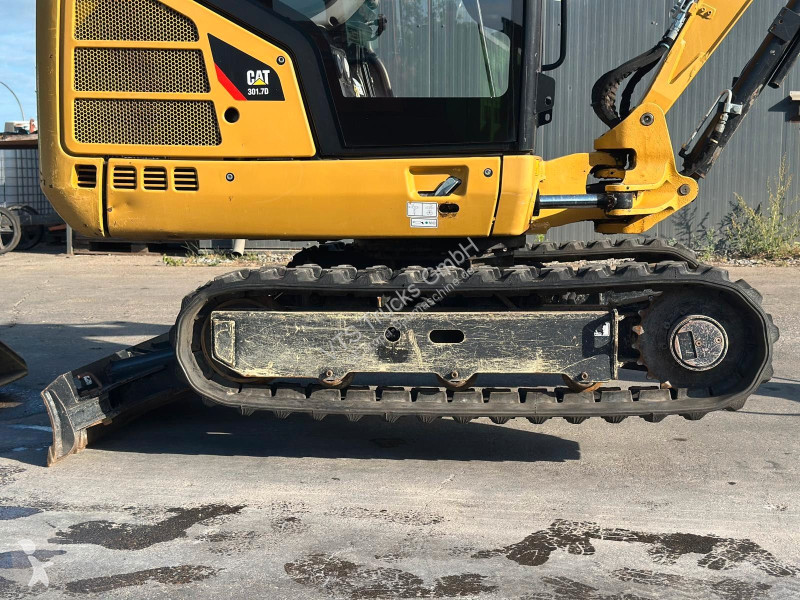 جرافة Caterpillar Gummikette / 2 Löffel /...