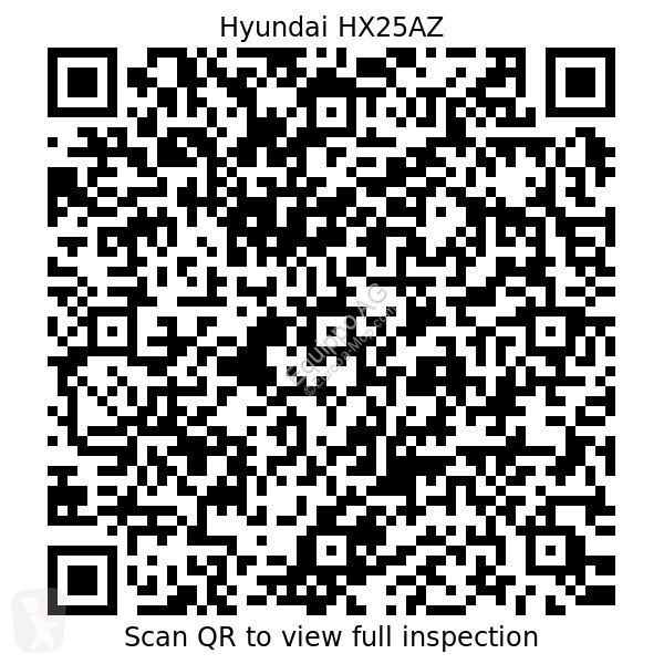 Rýpadlo Hyundai HX25AZ
