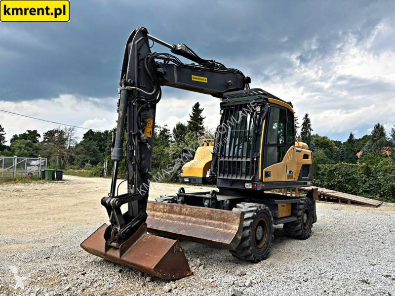 Excavator Volvo EW140D KOPARKA KOŁOWA 2015R |...