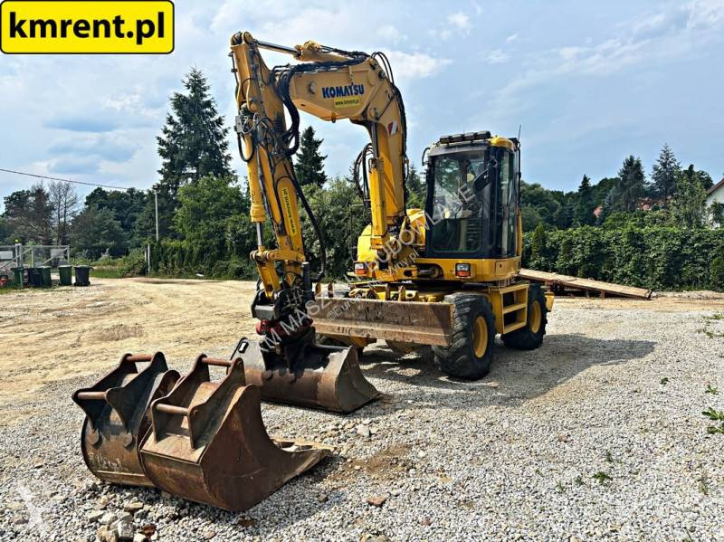Excavadora Komatsu PW 118 MR-8 KOPARKA KOŁOWA...
