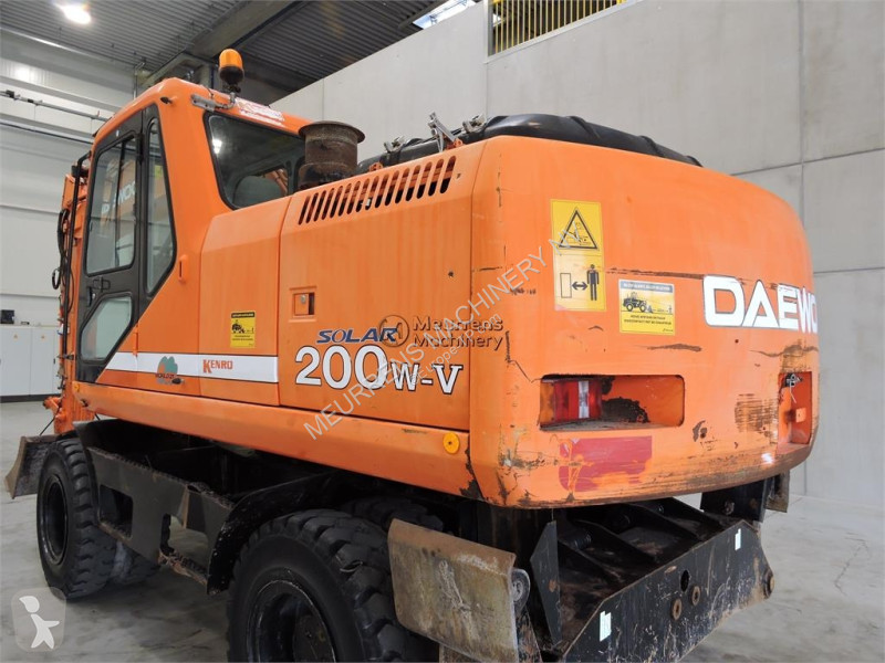 Graafmachine Daewoo S200W Belgium machine