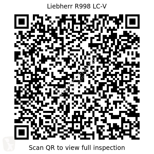 Багер Liebherr R998 LC-V