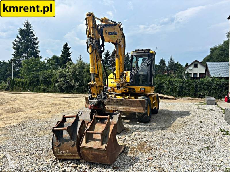 Pelle Komatsu PW 118 MR-8 KOPARKA KOŁOWA...