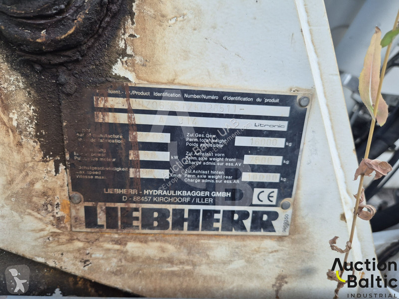 Екскаватор Liebherr