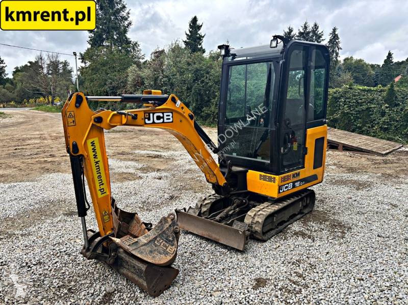 Skovel JCB 16 C-1 T3 MINI-KOPARKA 2022R MTH: 1274