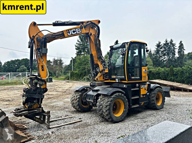 Excavadora JCB HD110WT 4F KOPARKA KOŁOWA...