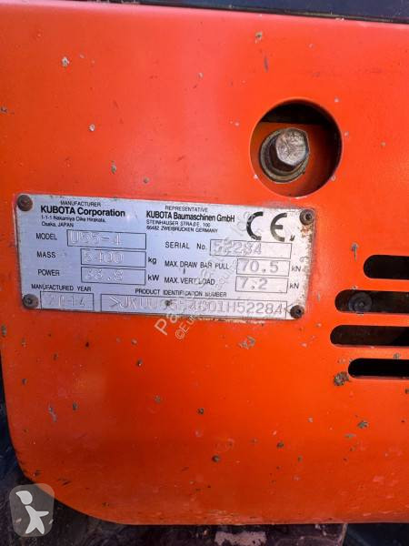 Excavator Kubota