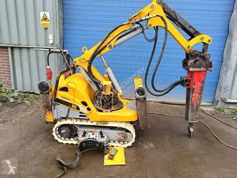 Pelle Brokk 90 husqvarna robot remote excavator...