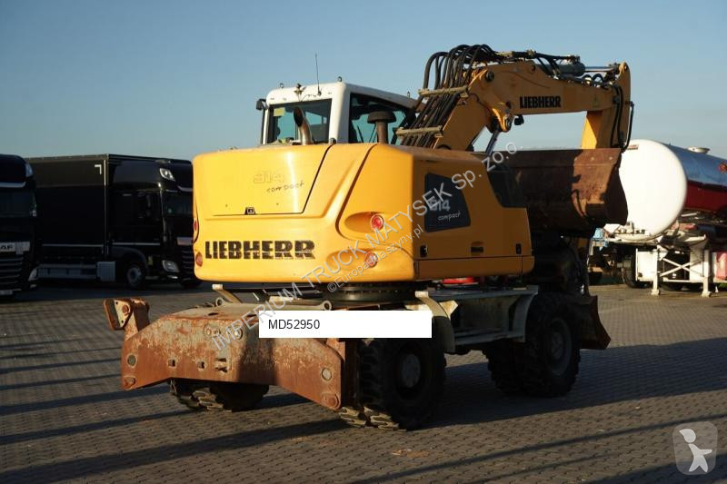 جرافة Liebherr A 914 COMPACT / KOPARKA KOŁOWA /...