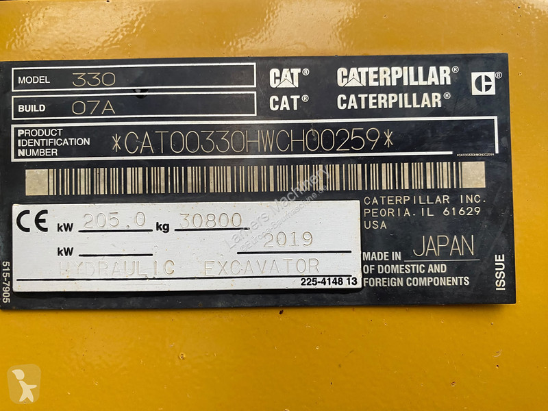 Graafmachine Caterpillar NG .
