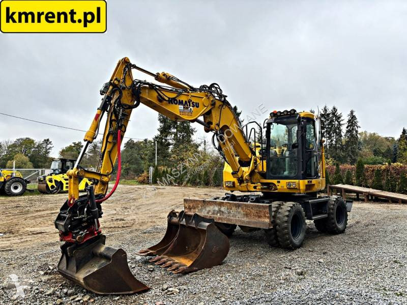 Escavadora Komatsu PW 118 MR-8 KOPARKA KOŁOWA...