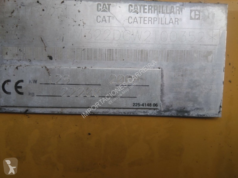 Excavator Caterpillar M 322D MH
