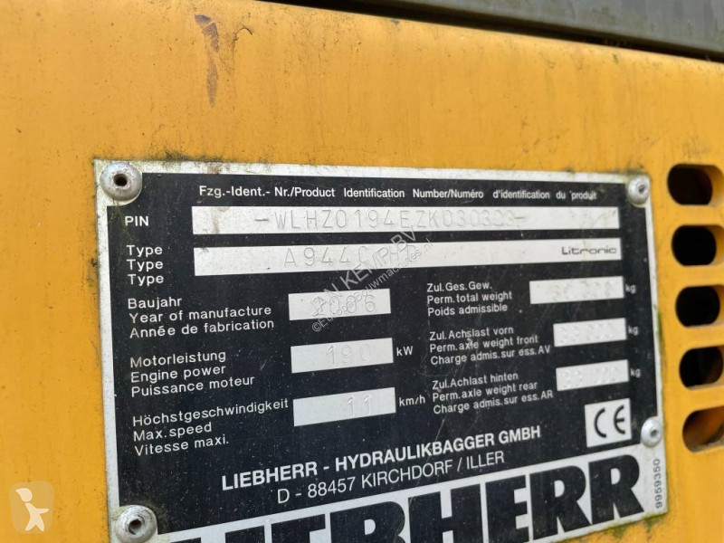 Rýpadlo Liebherr 944 C HD