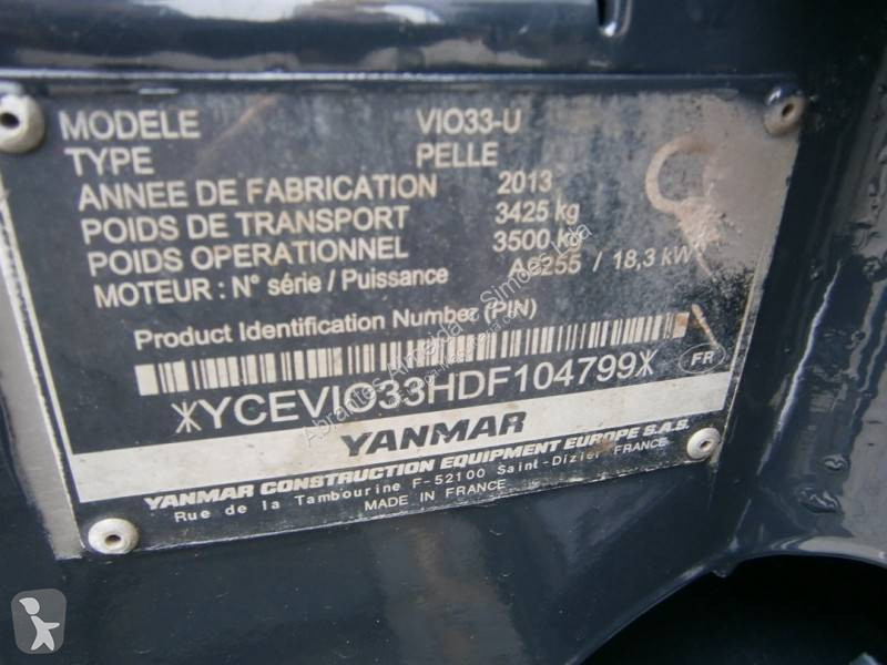 Escavatore Yanmar