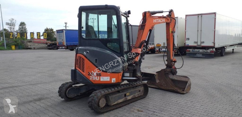 Rýpadlo  Minikoparka gąsienicowa HITACHI ZX 29...