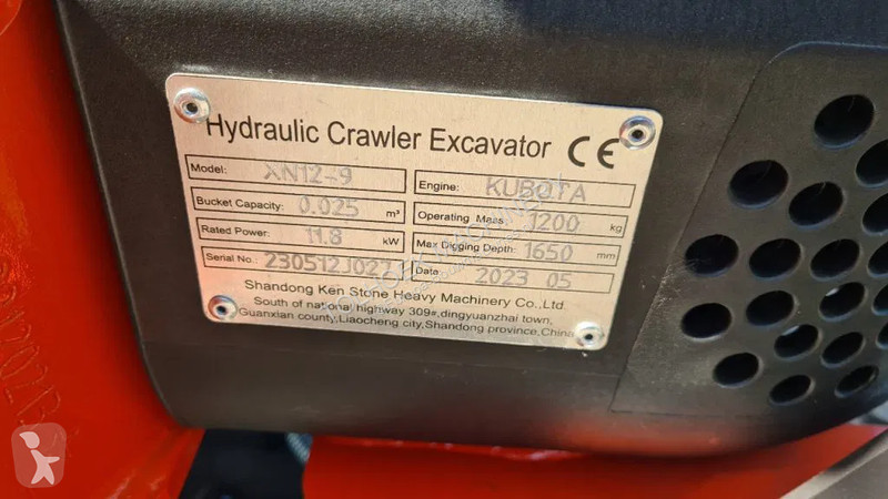 Skovl Kubota Powered by XN12-9