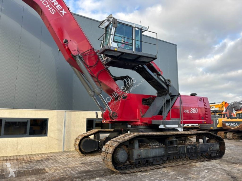 Skovel Fuchs RHL 380  --  MHL 380 on tracks