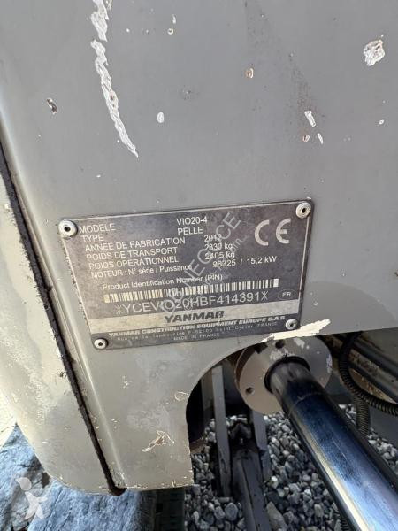 Escavadora Yanmar  ViO20