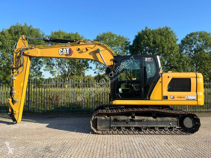 Graafmachine Caterpillar 317 NG with 210 hours