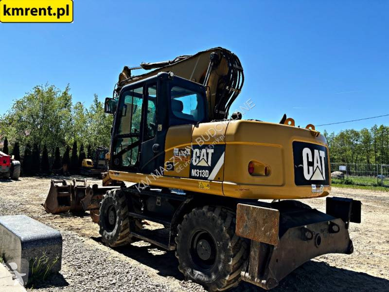 Escavadora Caterpillar M 313 D KOPARKA KOŁOWA...