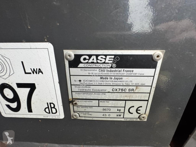 Escavadora Case C SR