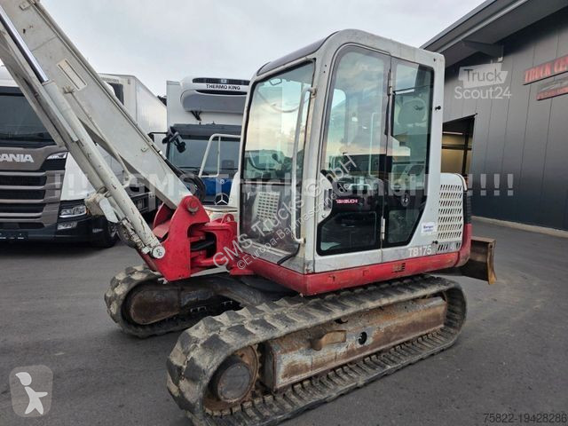 Escavadora Takeuchi / 7,5ton / SW MS08 / 2 Löffel