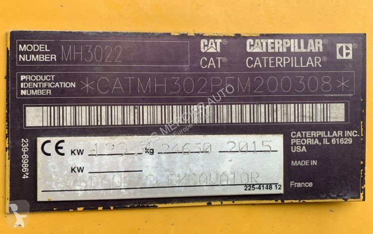 Skovl Caterpillar pelle pour manutention sur...