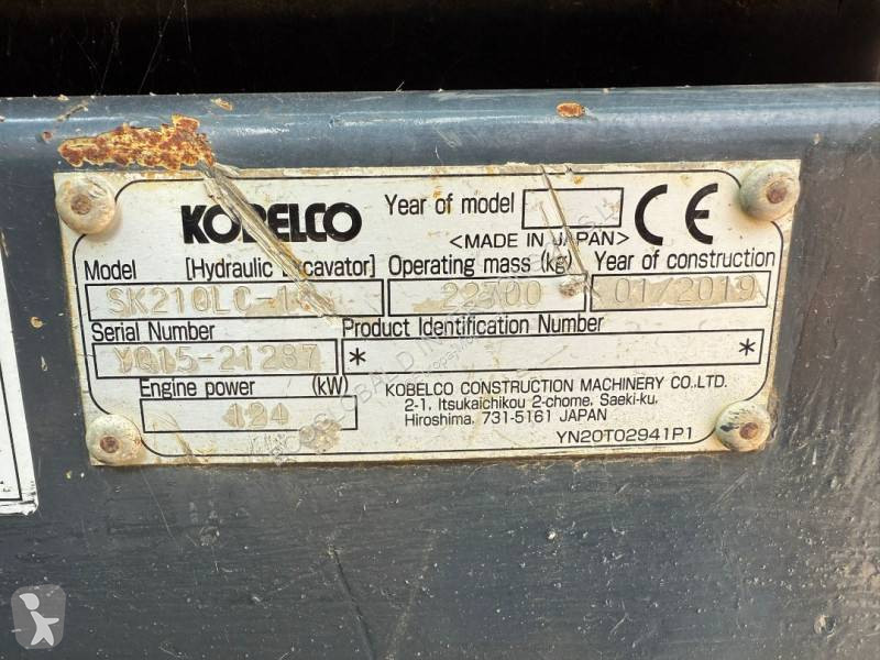 Excavadora Kobelco