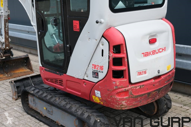 Skovl Takeuchi TB216 | 2018