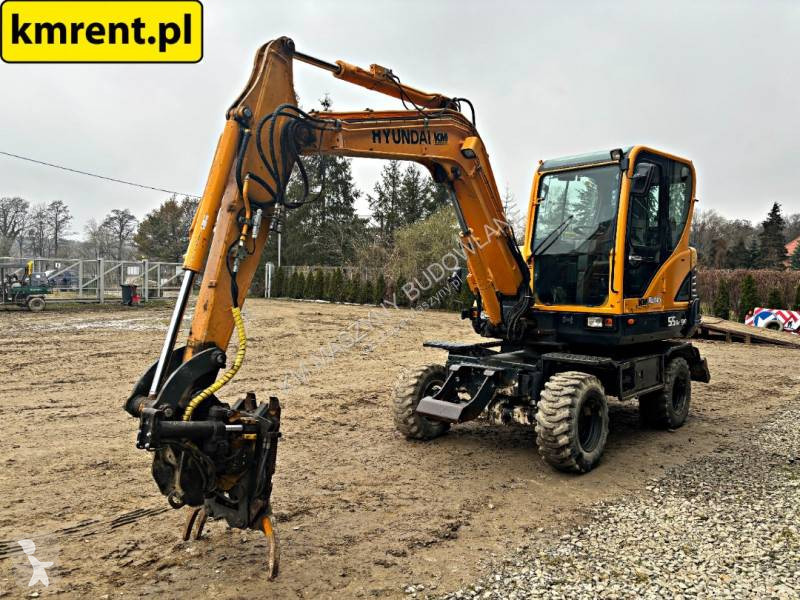 Excavadora Hyundai ROBEX 55W-9A KOPARKA KOŁOWA...