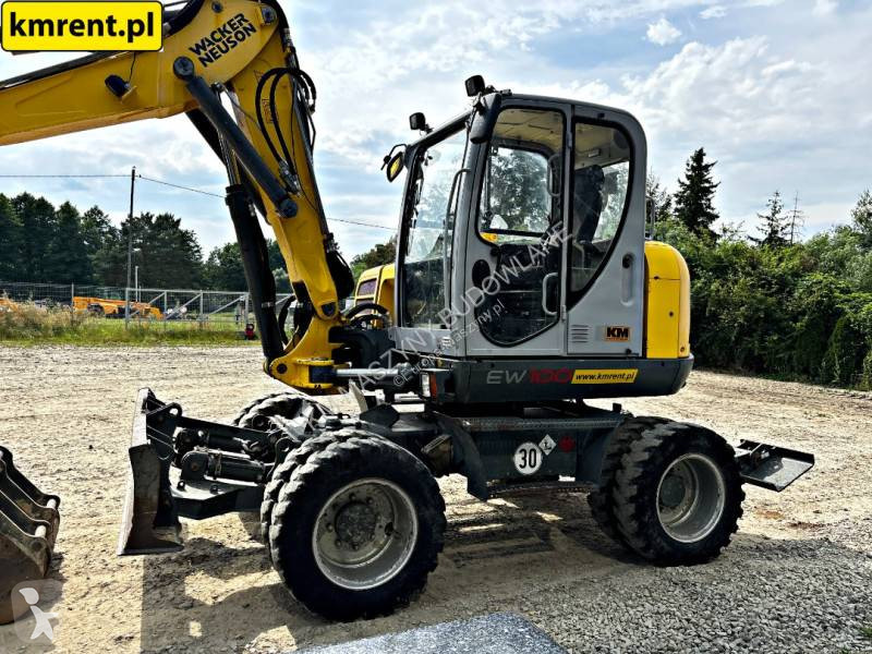 Excavator Wacker Neuson EW 100 KOPARKA KOŁOWA...