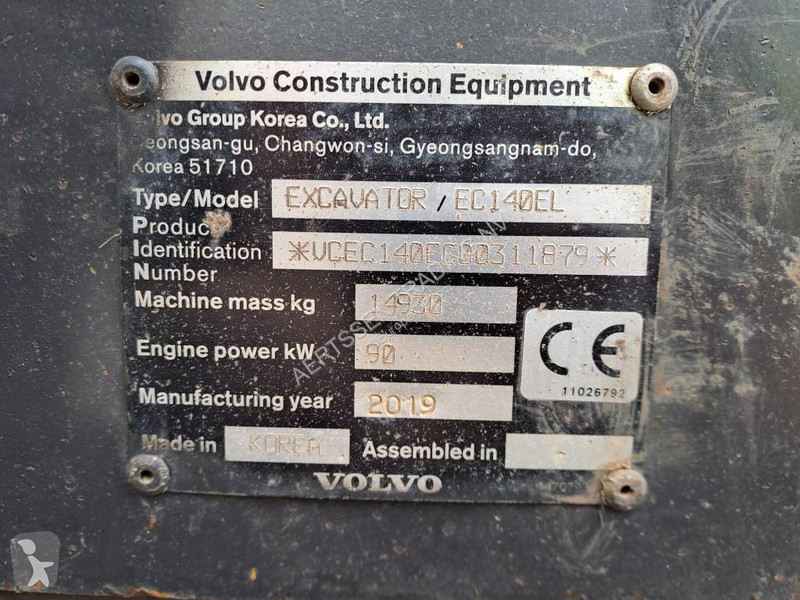 Escavatore Volvo 140 EL