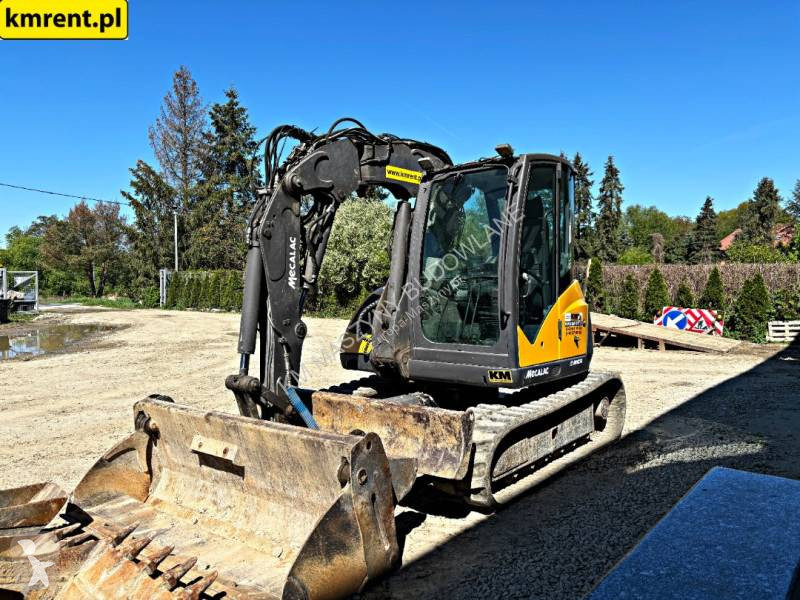 Excavator Mecalac 8 MCR MINI-KOPARKA 2016R. |...