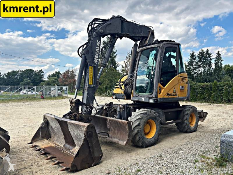 Excavator Mecalac 714 MW KOPARKA KOŁOWA 2010R....