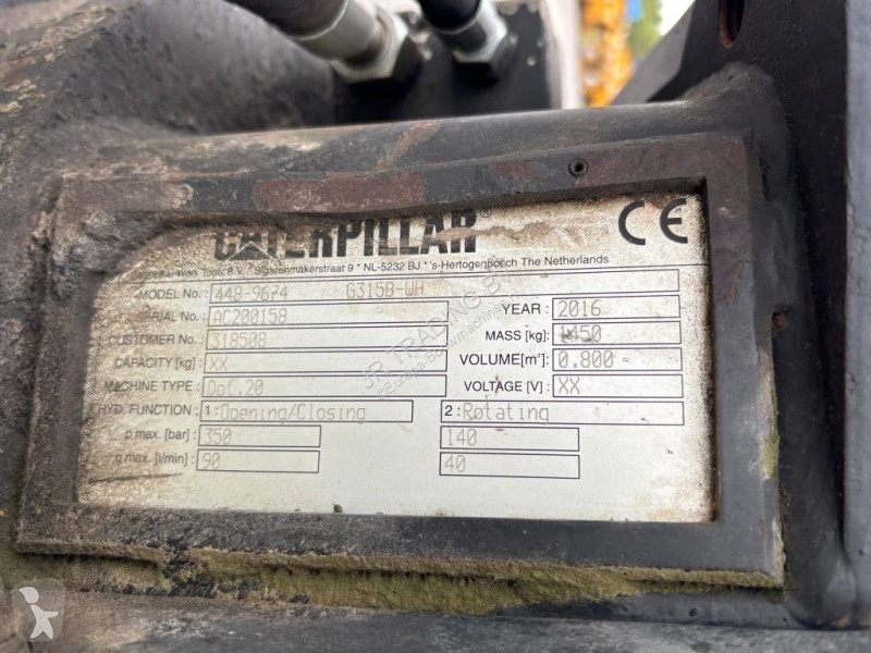 Skovl Caterpillar MH 3022