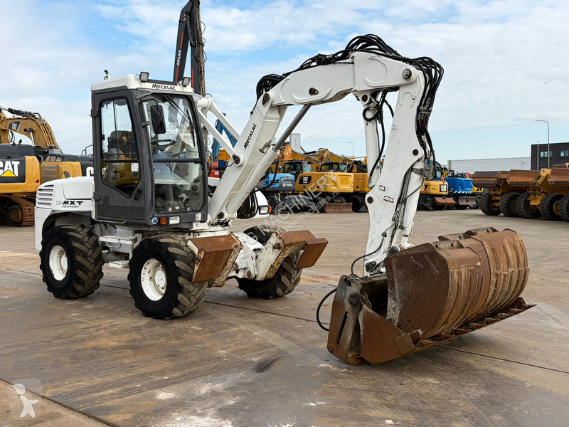 جرافة Mecalac incl. 5 x bucket