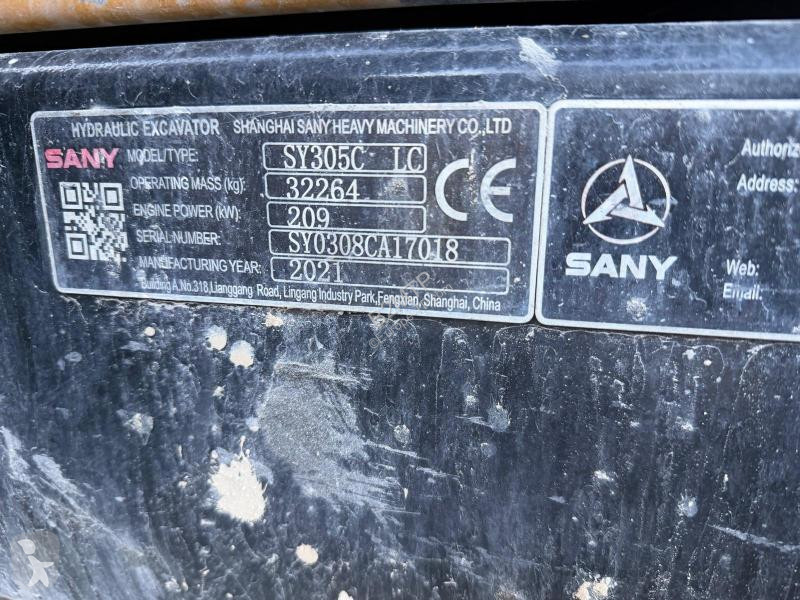 Skovl Sany  SY305 NLC