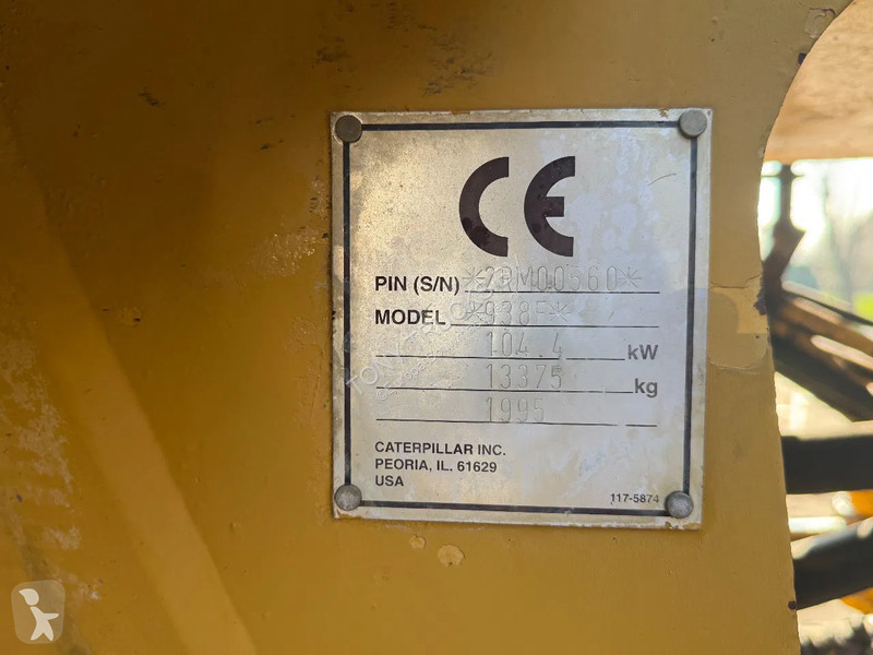 جرافة Caterpillar 938F Wheelloader Full...