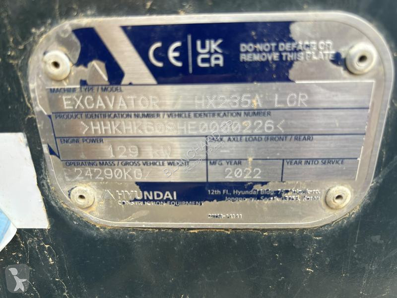 Rýpadlo Hyundai  HX235A LCR