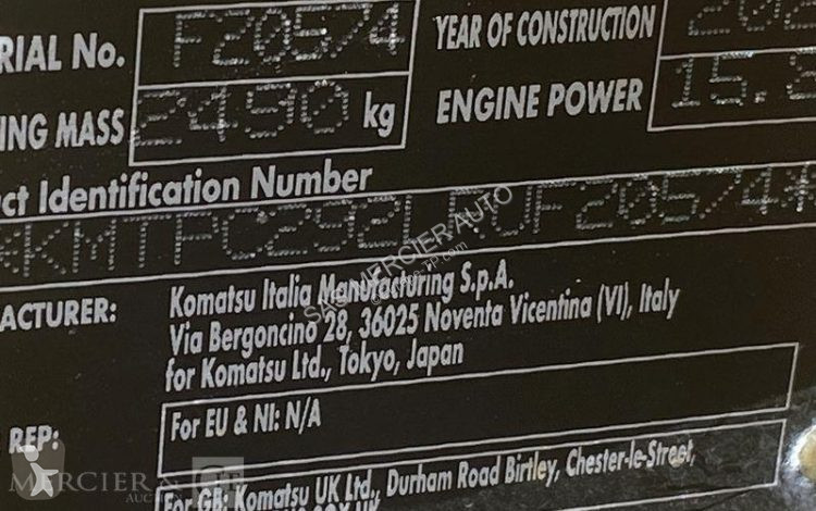 Rýpadlo Komatsu