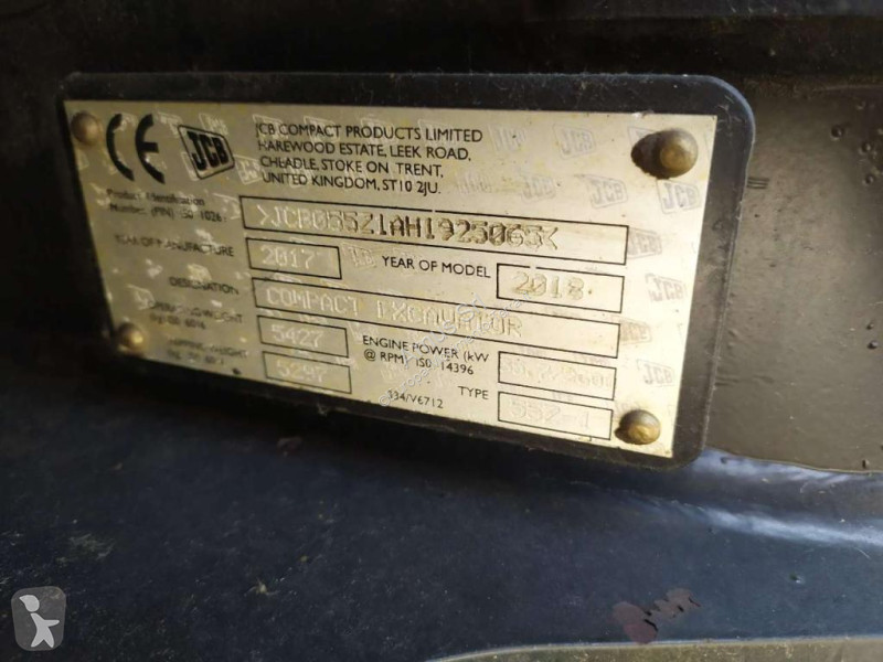 Rýpadlo JCB 55Z