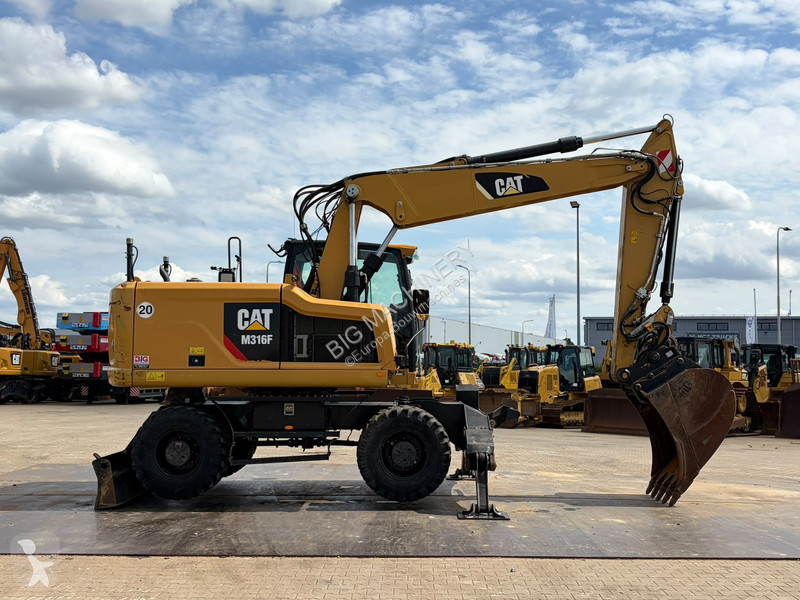 Skovl Caterpillar F Mobile excavator