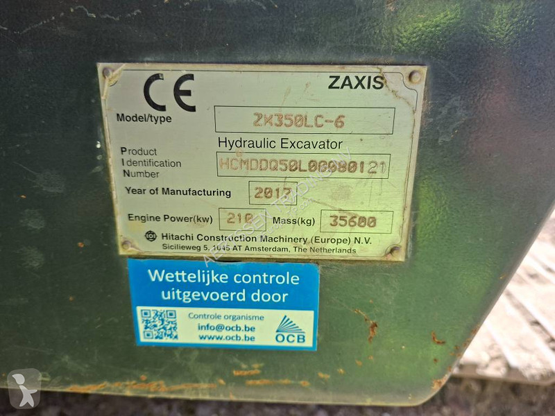 Skovl Hitachi ZX350LC-6+GPS (CW55s)