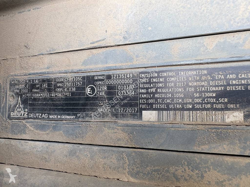 جرافة Hitachi ZX140W-6 (3 Pieces available)