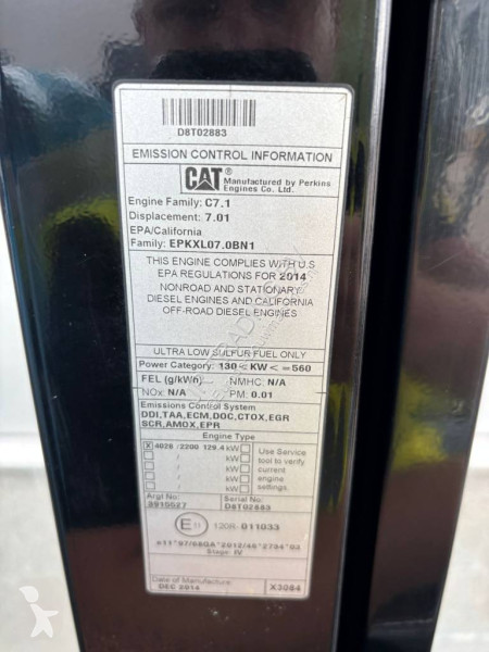 جرافة Caterpillar M 320 F