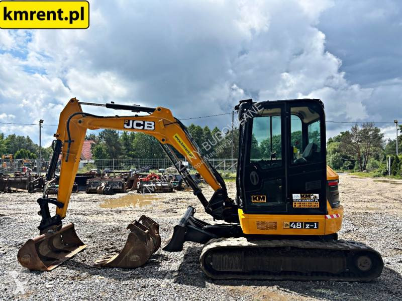 Lopatový nakládač JCB 48Z-1 MINI-KOPARKA 2017R....