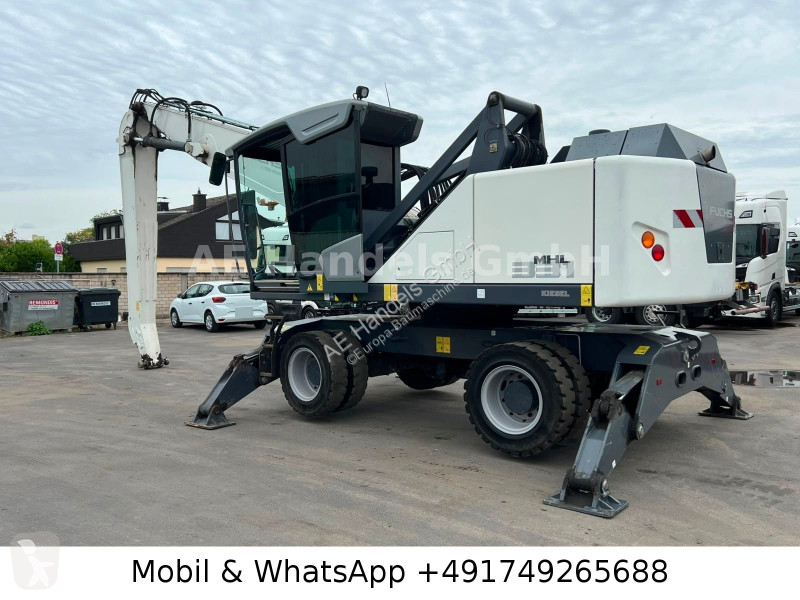 Pelle Fuchs Terex MHL 331 S5 Umschlagbagger...
