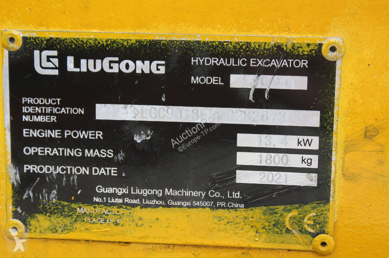 Excavadora LiuGong 908H