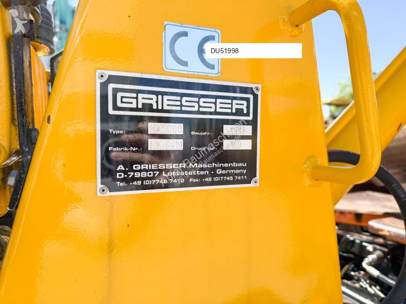 Graafmachine Griesser HK5000